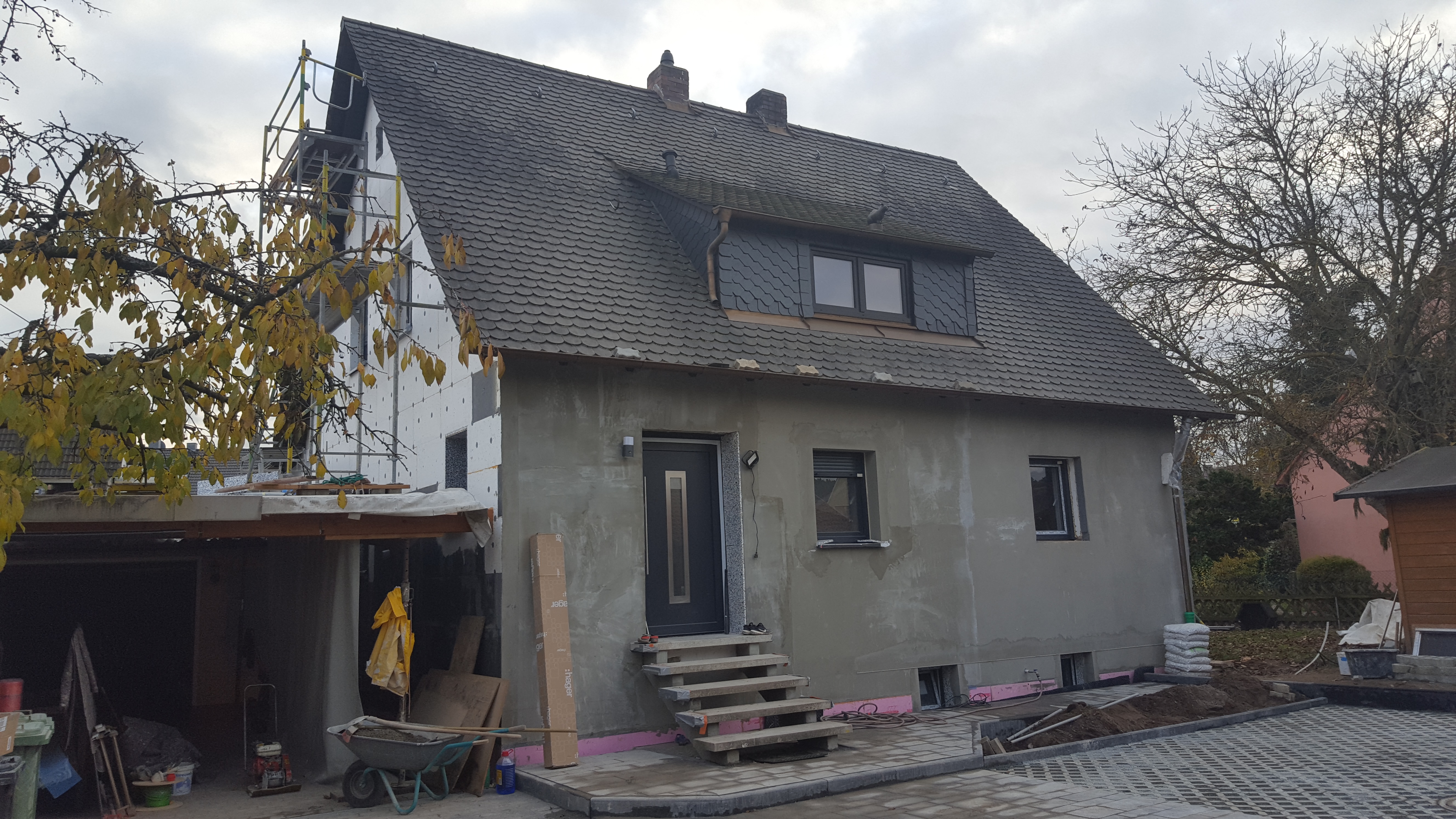 BV Weinzierlein Umbau EFH in 2Familienhaus und Sanierung BAUTEC GmbH